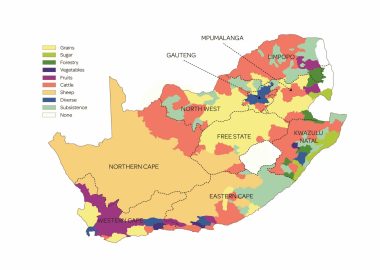 South Africa, agricultural regions, food security, land reform