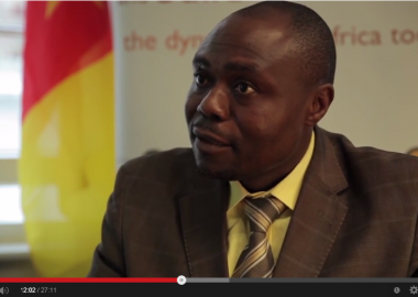 Jules Dumas Nguebou of Cameroon's Association of Booklovers Cameroon speaks toARI director Edward Paice about Participatory Budgeting