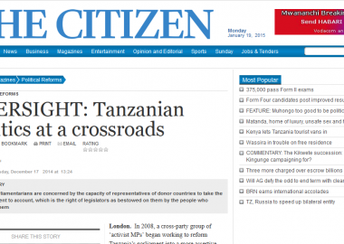 Africa Research Insitute (ARI) election resource featured in Geographical Magazine article