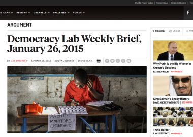 Foreign Policy's Democracy Lab features Africa Research Insitute's new publication 'Africa Debt Rising' by Paul Adams