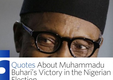 ARI director Edward Paice was quoted in The Wall Street Journal on Muhammadu Buhari's victory in the Nigerian elections