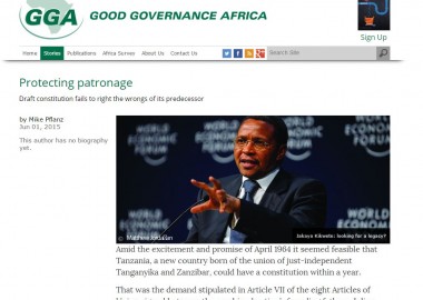 GGA featurres Africa Research Institute's new publication 'Bank to the Future' by Paul Adams