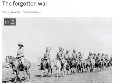 ARI director Edward Paice was interviewed for Geographical Magazine on World War 1 in East Africa