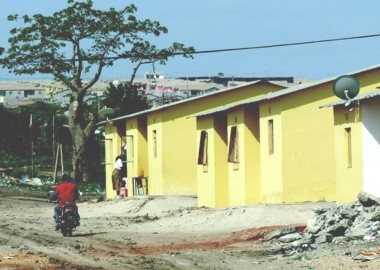 A house in Panguila, a resettlement for residents of Luanda's slums