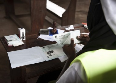 Ania Gruca photograph of Tanzania elections