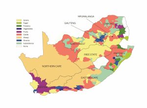 Agricultural Regions of South Africa South Africa, agricultural regions, food security, land reform